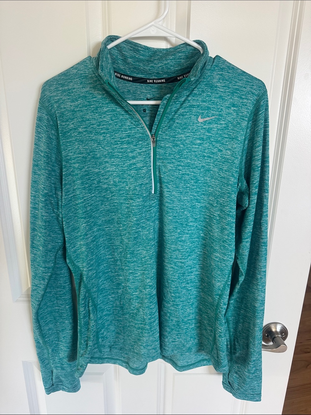 Nike Dri Fit Zip Up Top